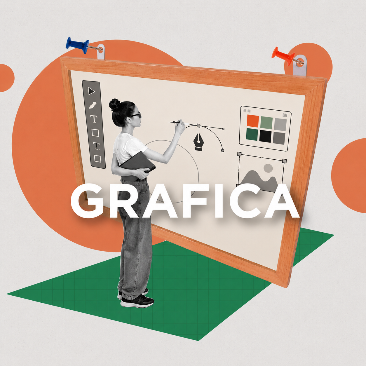 pulsantone grafica